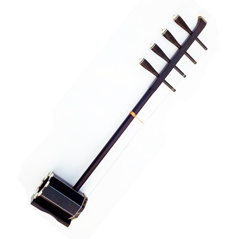 梵巢演奏独奏檀木中音四胡蒙古古拉弦乐器厂家四胡