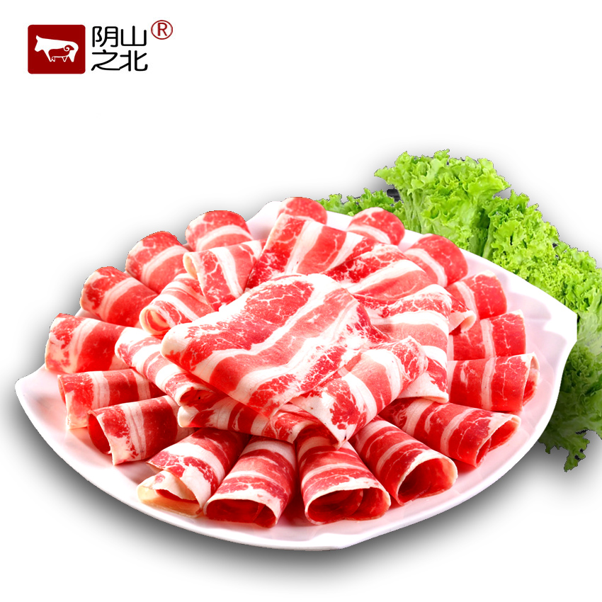 内蒙古羔羊无骨原料烧烤新鲜精瘦草原包精瘦羊腿牛肉卷