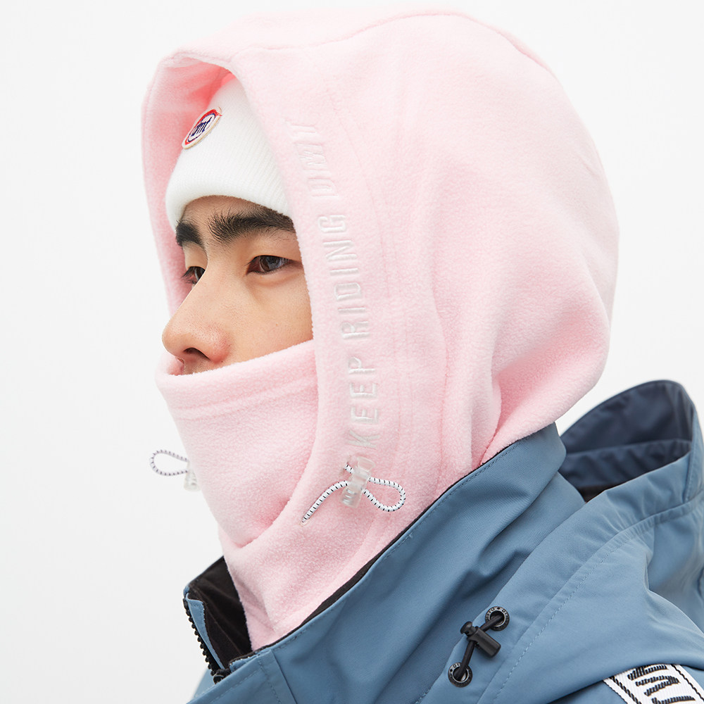 韩国滑雪帽软壳包头护脸头盔套一体防风保暖围巾围脖头套正品
