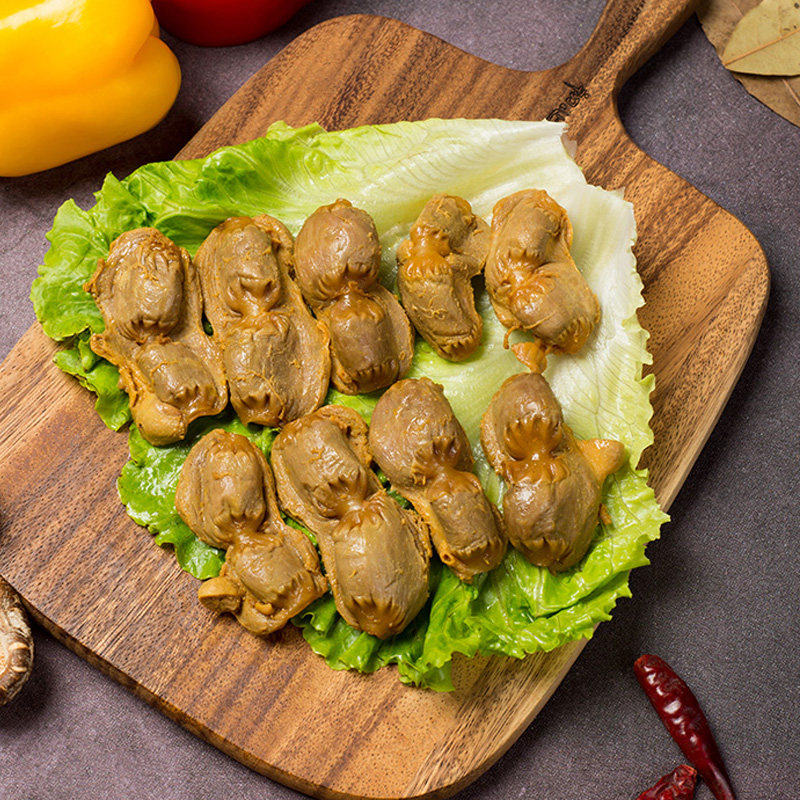 广东盐焗鸡肾500g温氏卤味养胃鸡胗休闲熟食鸡肉零食