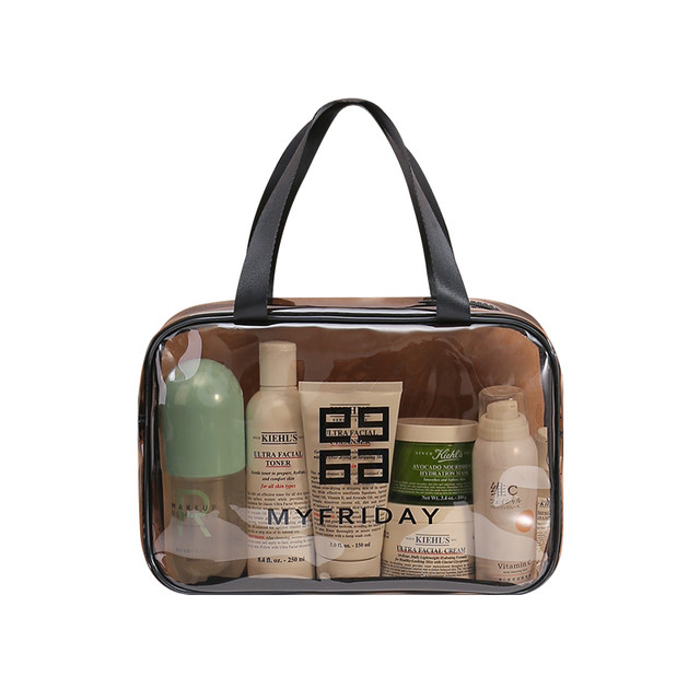 Net red make-up bag ins wind super fire portable women travel transparent large capacity storage bag box waterproof washing bag Net red make-up bag ins wind super fire portable women travel transparent large capacity storage bag box waterproof washing bag