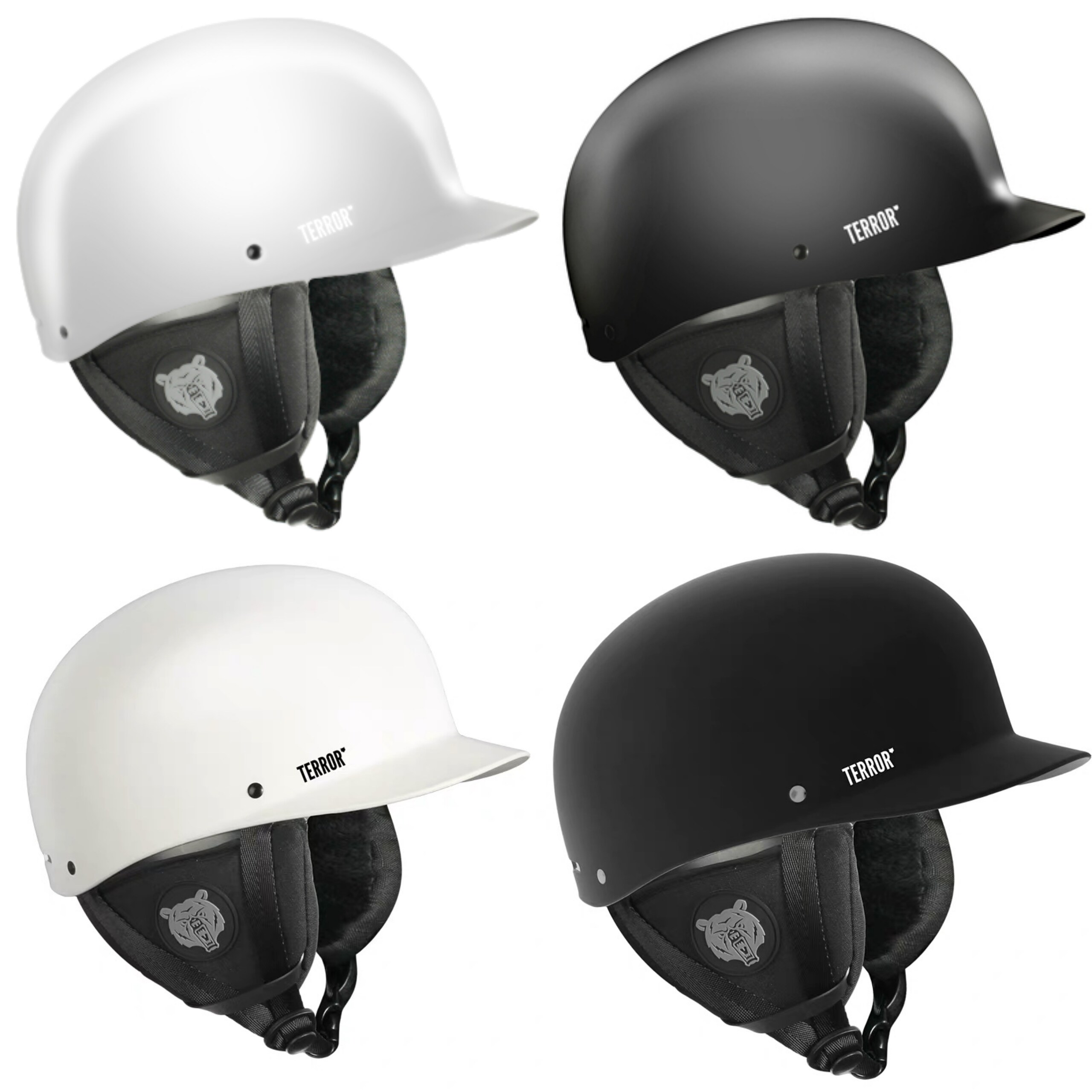 terror自由式滑雪头盔成人双板安全帽女盔运动运动装滑雪头盔