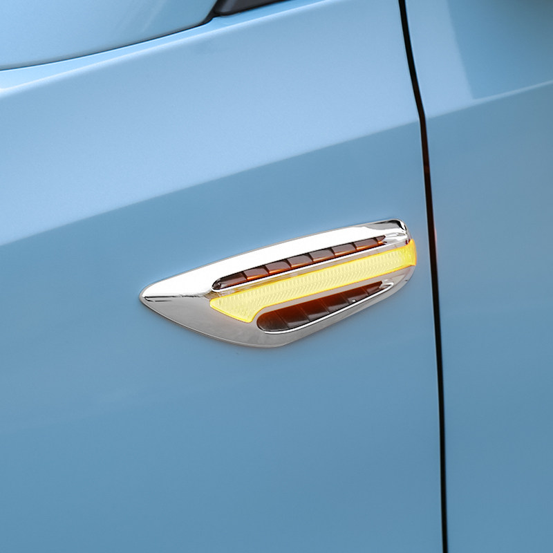 五菱宏光miniev叶子板侧转向灯miniev迷你改装专用汽车氛围灯