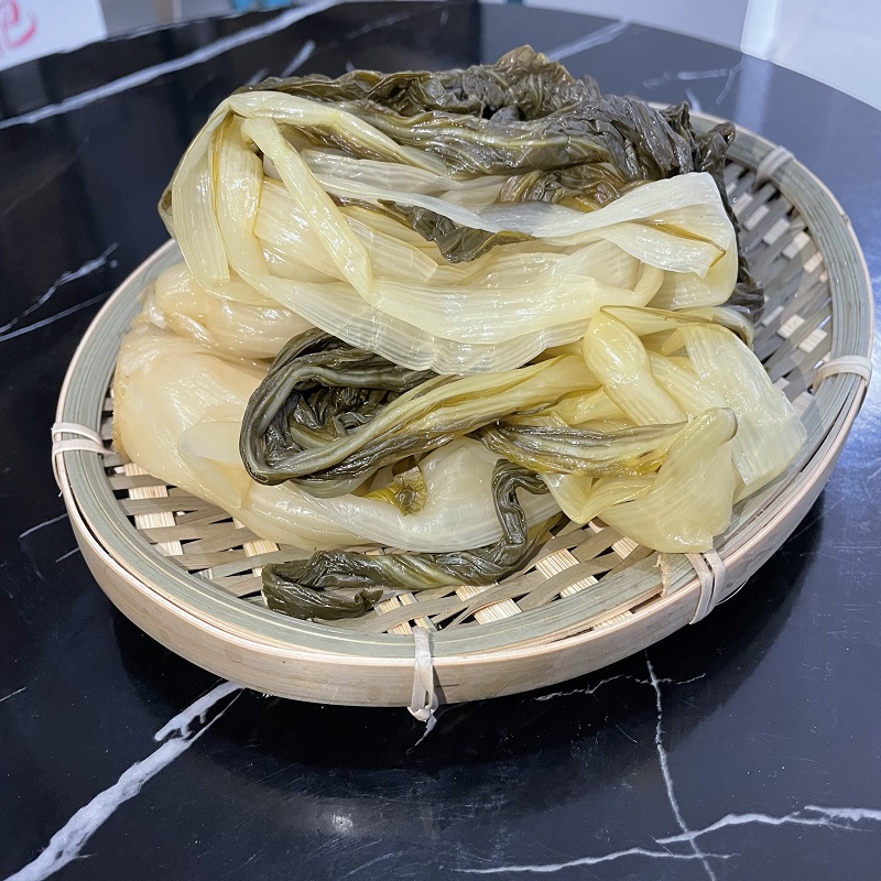 特价5斤装泾县农家缸腌青菜冬长杆腌白菜酸菜腌制