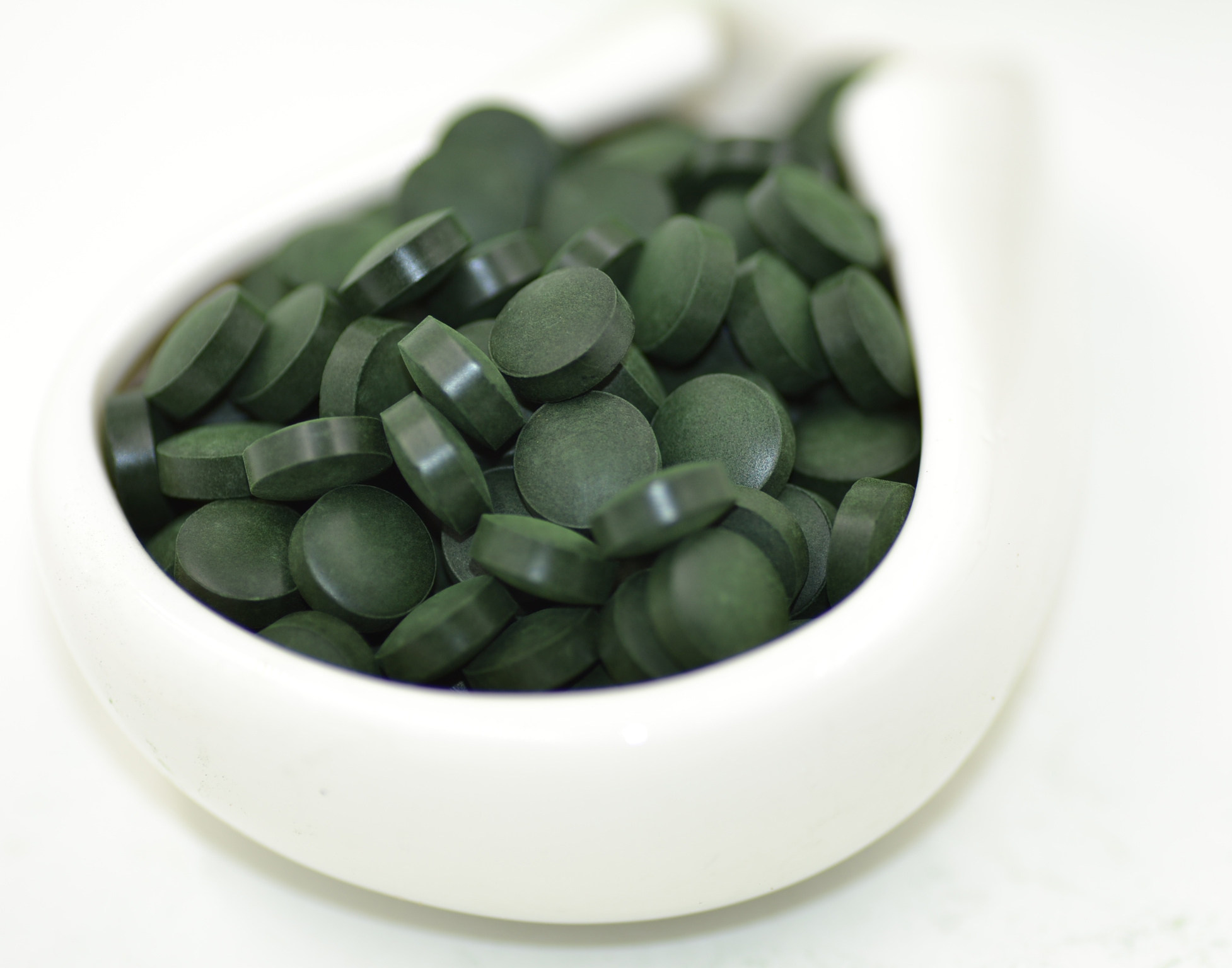 花携园天然螺旋藻1000克5000片正品出口级螺旋藻精片