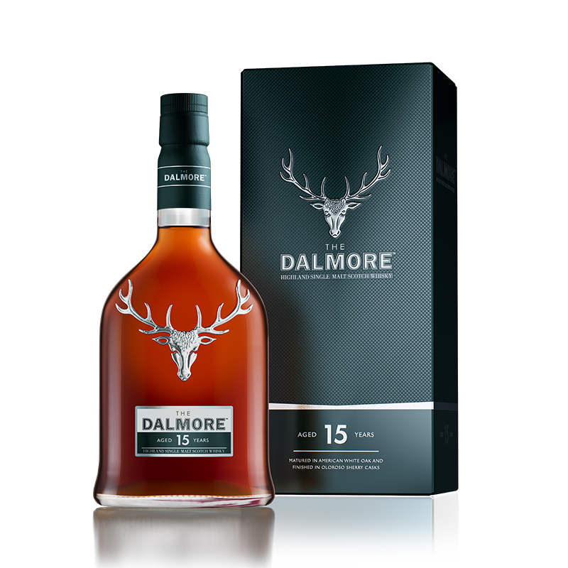 dalmore大摩威士忌官方旗舰店苏格兰单一麦芽达摩15年进口威士忌