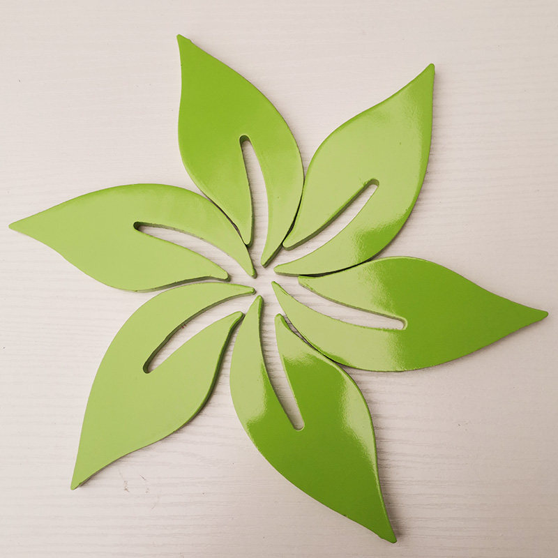 立体3d树叶墙贴客厅电视背景墙墙面装饰现代简约卧室木质墙壁饰品