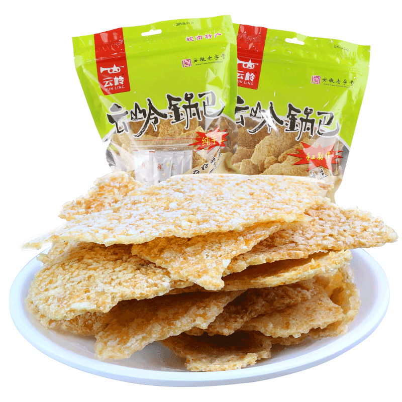 任选商品49元5件刘宇推荐400g云岭锅巴安徽膨化食品