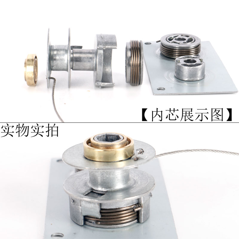 升降晾衣架手摇器拆解图片