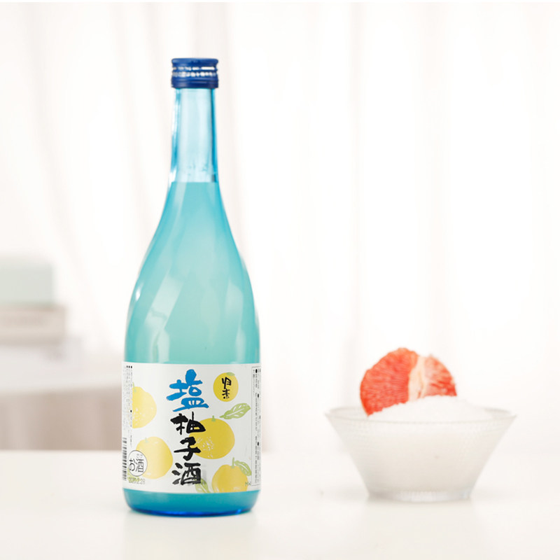 柚子日本进口归素酒盐蜜柑烧酒女士果酒聚会露酒