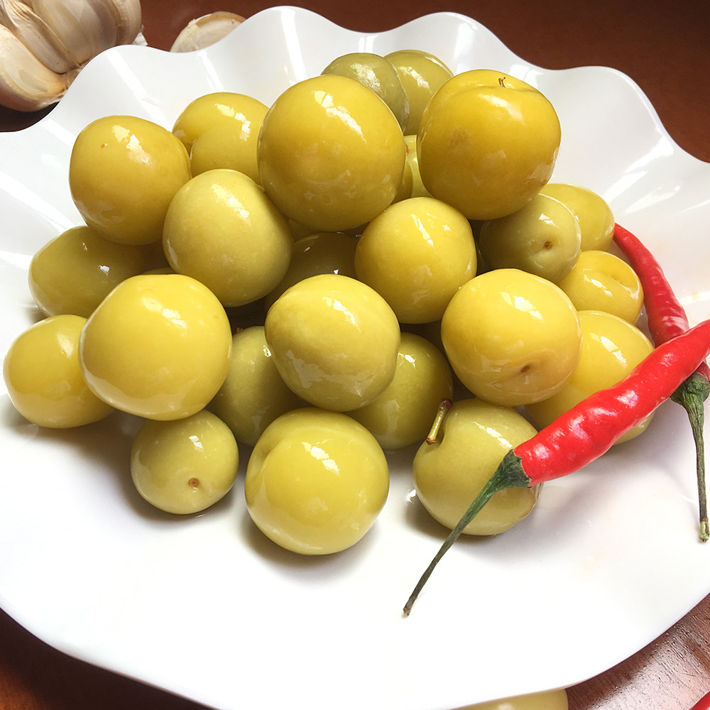 广西横县特产腌制水果1斤泡酸李子腌青开胃腌制