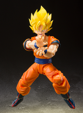 万代shf七龙珠沙鲁游戏篇可动人偶