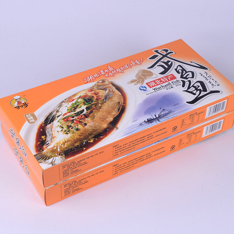 湖北鱼肉3盒300g包装真空包真空风干武汉红烧鱼干