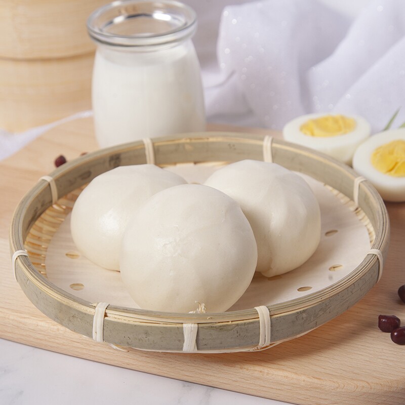 安井豆沙沙包儿童营养早餐包点速冻家庭红豆包点