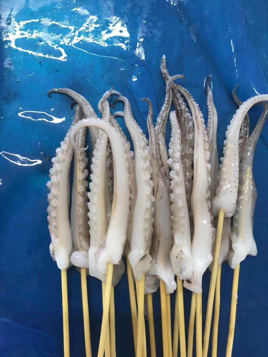 串串鱿鱼新鲜烧烤食材网红铁板须小商用冷冻冷冻鱿鱼