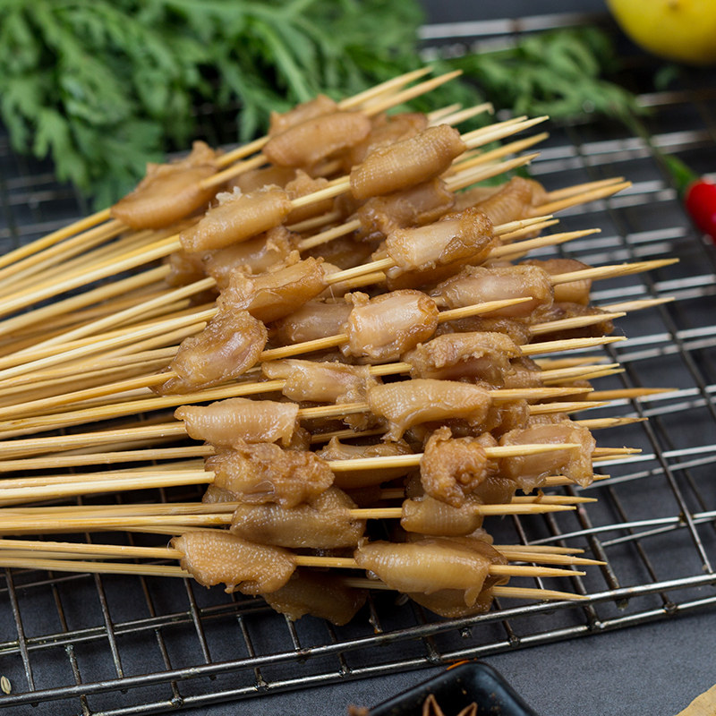 铁板鸭脚筋小串烧烤食材油炸串串半成品商用冷冻其它