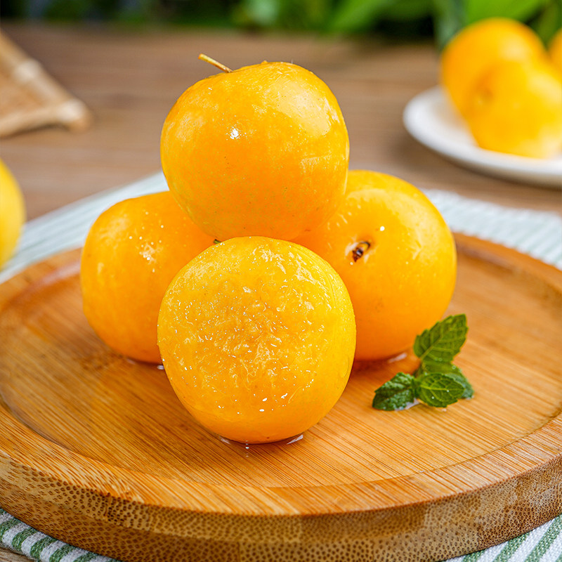 李子三华金李黄金李孕妇爽口李脆甜水果现摘黄布林李子