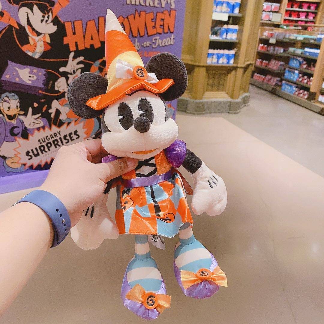 上海迪士尼国内代购万圣节米奇毛绒公仔唐老鸭玩偶毛绒布艺类玩具