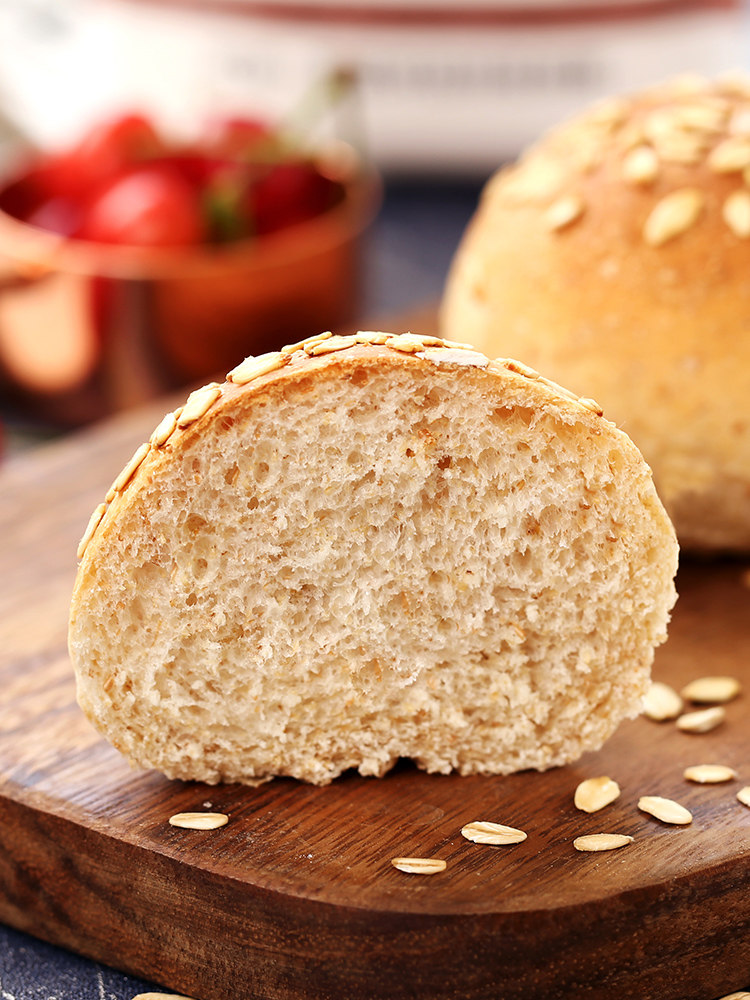 新良全麦面包1kg小麦粉含麦麸纯高面粉面包机面粉