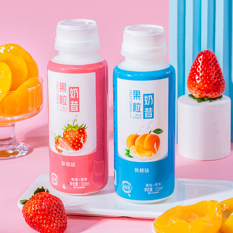 果粒奶昔酸奶代餐牛奶饮料整箱特价低脂酸牛奶酸奶