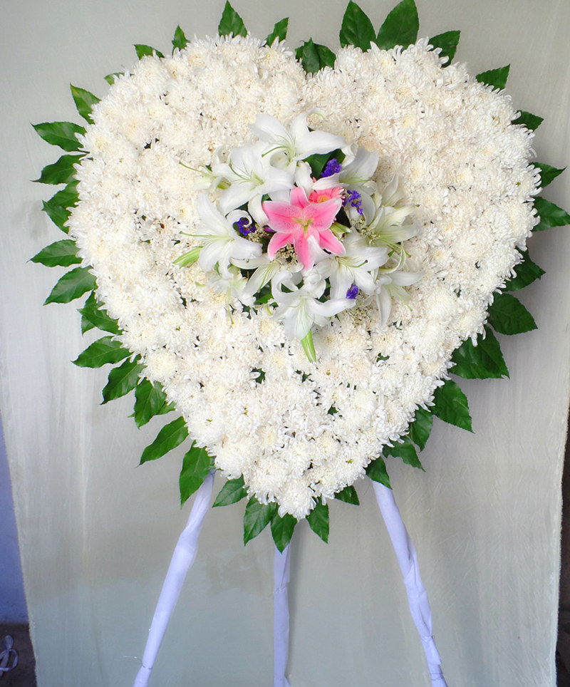 丧礼丧事花圈白事殡葬用品海龙华西追悼