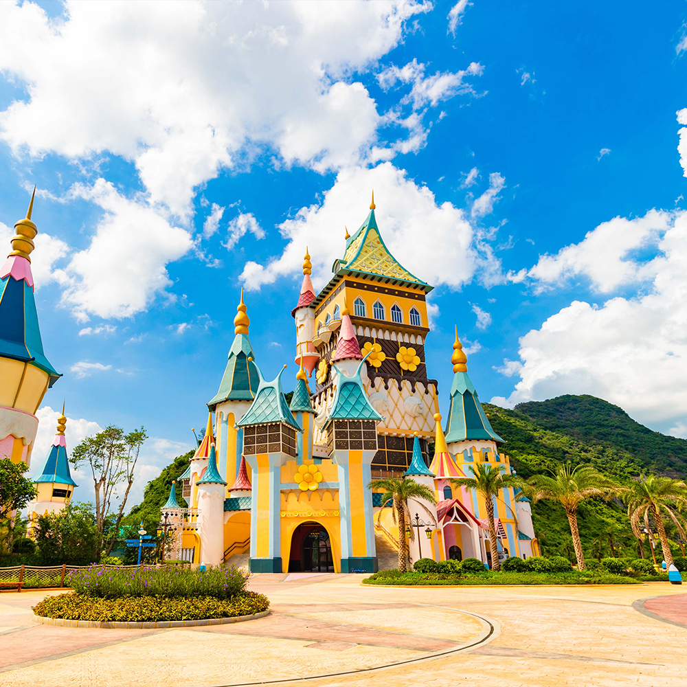 酒店英德德奥园巧克力王国乐园2天套票悦湖度假境内酒景套餐