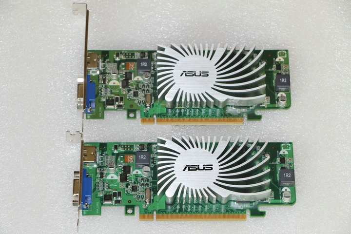 2手华硕原装hd6470 hd7470 1g 显卡hdmi cm6730 6731 cp3130 刀卡