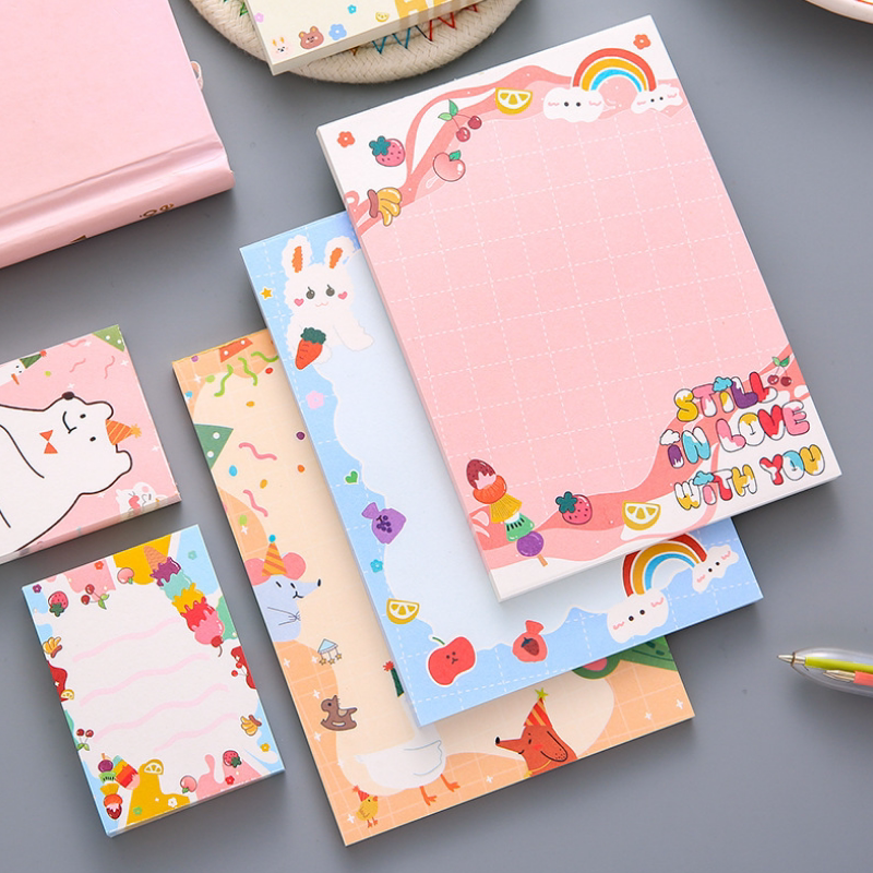 文具学生ins韩国批发便签小礼少女卡通可爱便签本