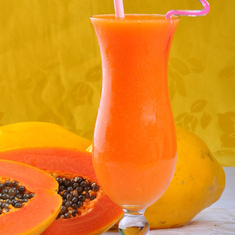 广村浓缩木瓜果汁1900ml冲饮果汁 木瓜果味饮料浓浆包邮