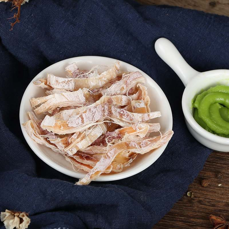 鱿鱼烧烤即食无头干手芥末专用炭烤北海干货鱿鱼干