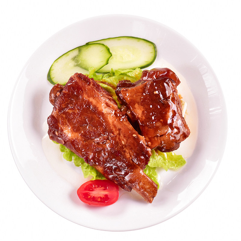米小商用半成品速食预制包预制料理常温200g卤大排速食菜
