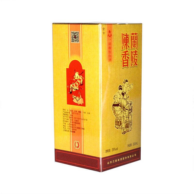 精制品兰粮食名酒山东美酒正品兰陵整箱6瓶果酒