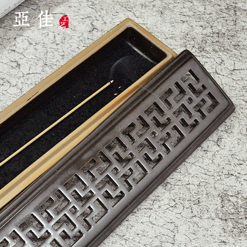 线香香炉防火棉家用室内香盒点香棉长方形香炉垫阻燃棉隔热防火布