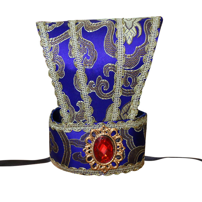 帽子古装三国头饰丞相跑男游戏道具曹操诸葛亮帽子