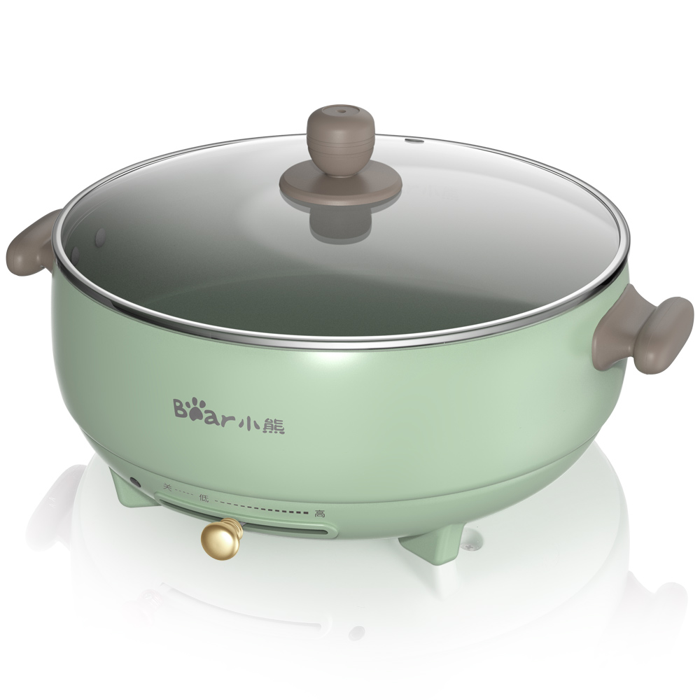 小熊电火锅锅家用多功能一体锅电炒菜用炒锅小型插电煎锅电热锅￥149