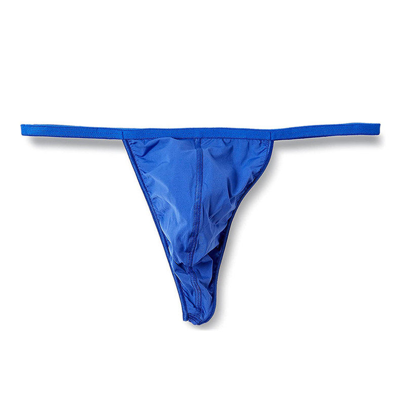 法国hom丁字裤内裤锦纶囊托顺滑舒适细带性感内裤