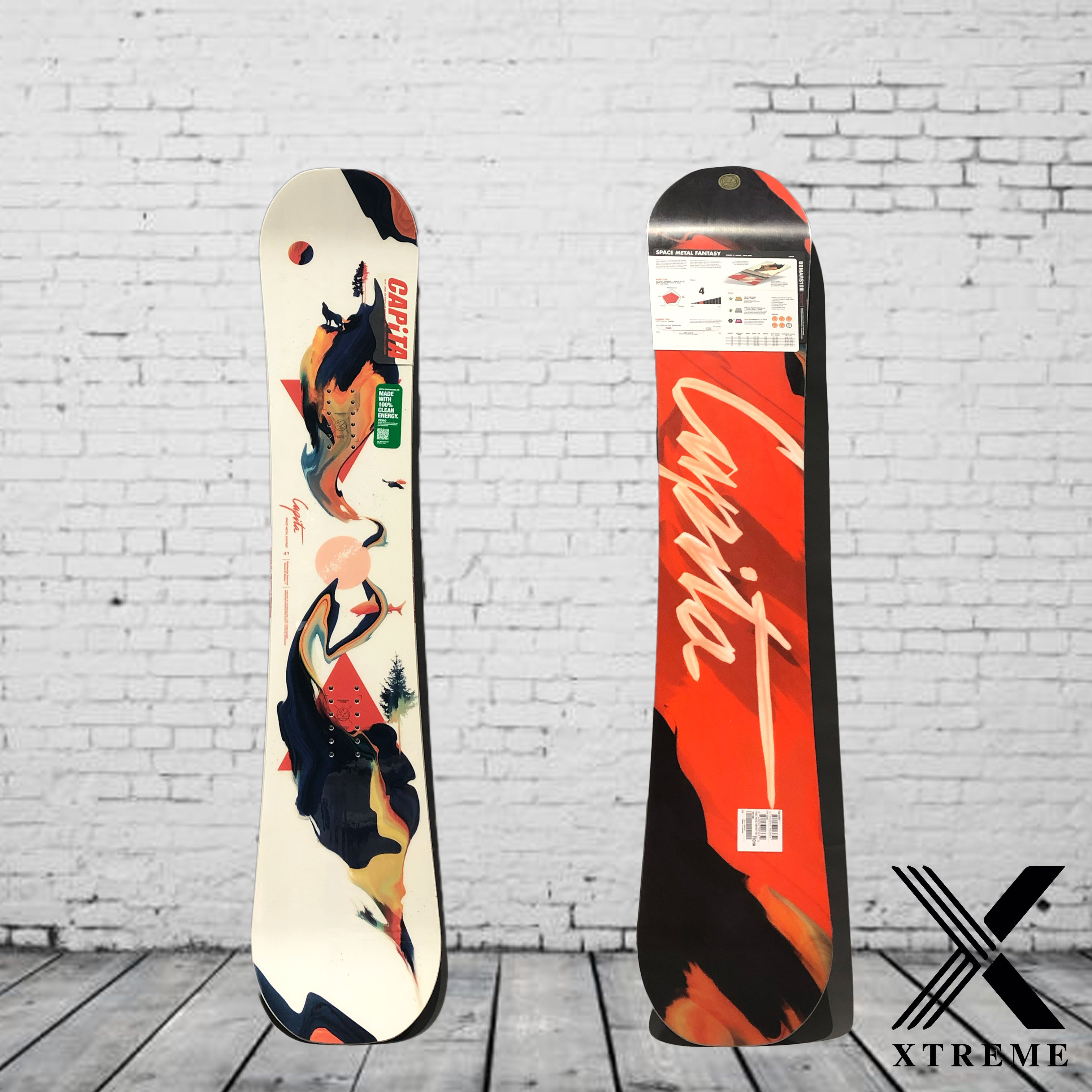 新款现货capitaspacemetalfantasy单板女款滑雪板滑雪板