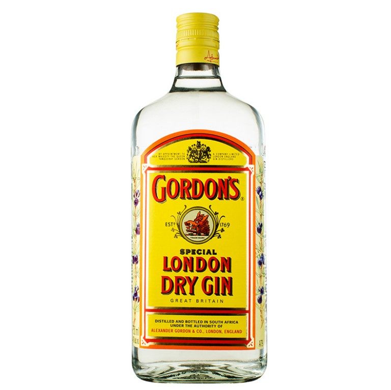 金酒包邮杜松子松子歌顿gordon750ml干味伦敦哥顿金酒