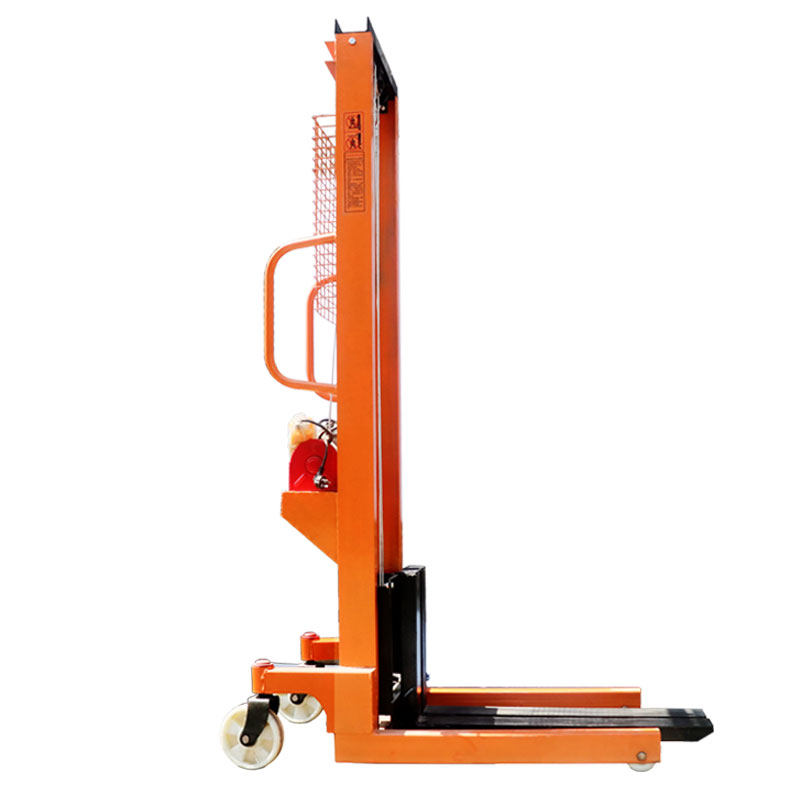 颉鹰 液压地牛叉车手动升高车2吨搬运车升降堆高车小型装卸车铲车