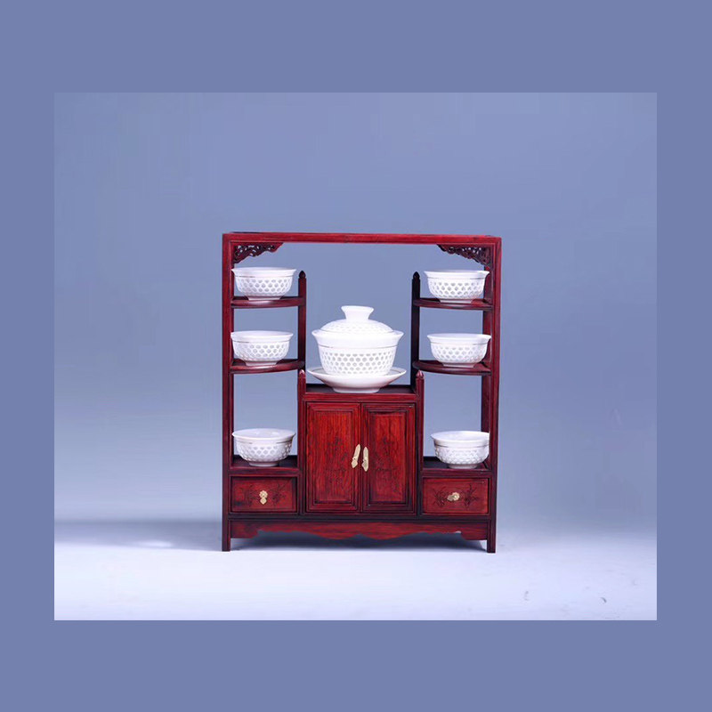 红酸枝微型茶柜电视柜小家家具工艺品摆件创意迷你摆件