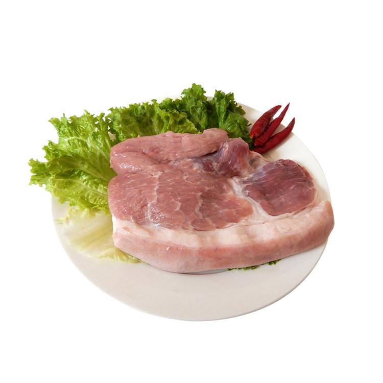 有机黑猪后鞧500g冷冻 昌图黑猪12个月出栏半年散养农家