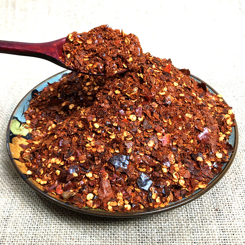 贵山妹瓶装糊辣椒面贵州湾子特产毕节遵义柴火胡香海椒粉蘸水调料