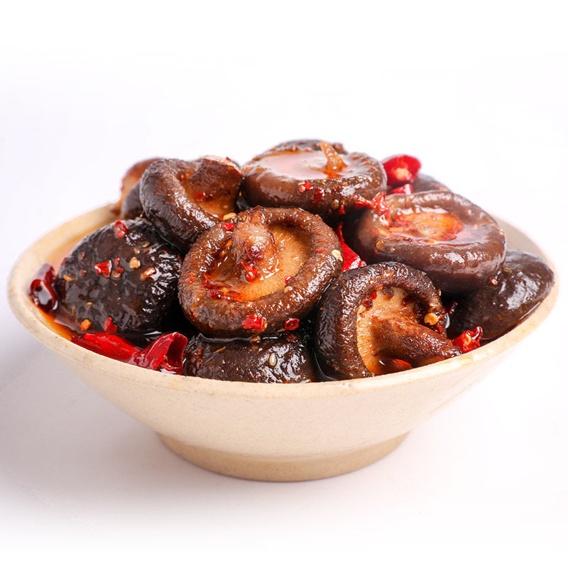 子扬农味香辣香菇麻辣蘑菇零食卤味素食办公室特色小吃