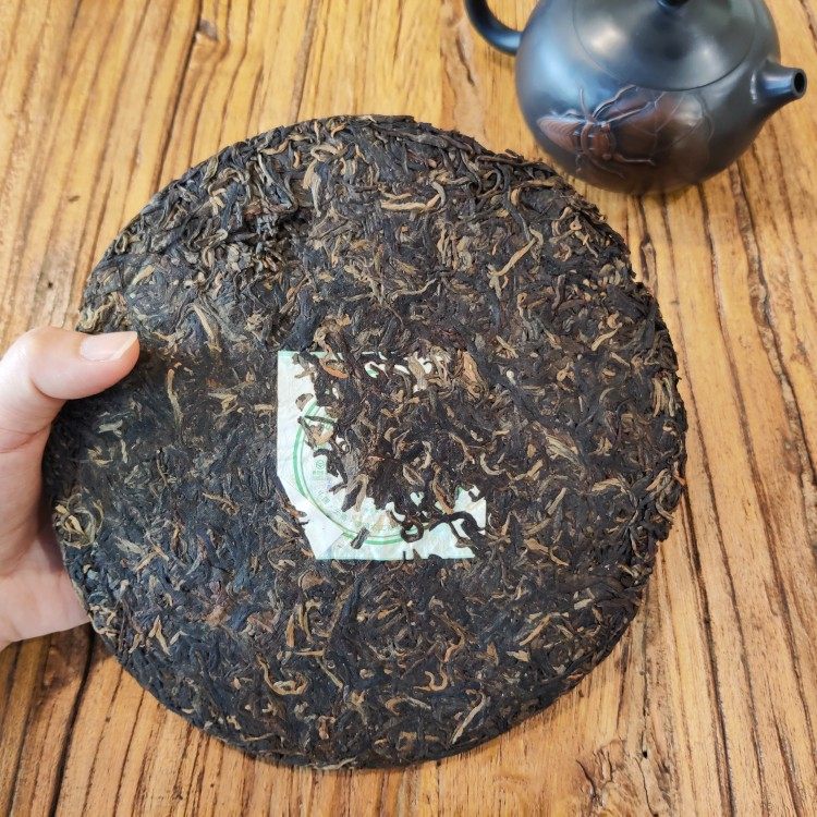 黎明茶厂八角亭2006年7540普洱茶老生干仓微油口感普洱