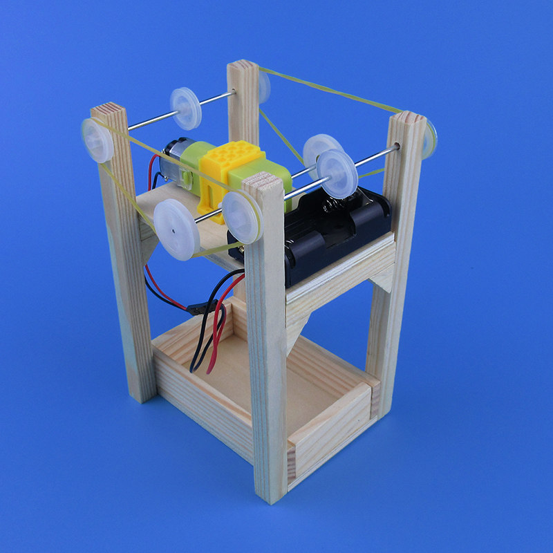 学生儿童手工科技制作创意发明观光缆车电动科学实验