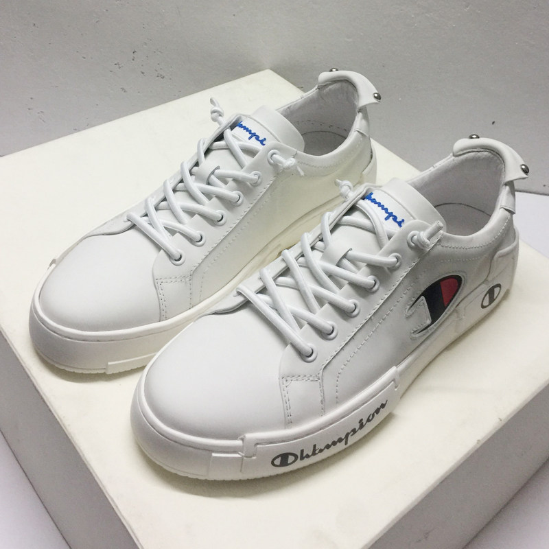 2020新品冠军小白鞋欧洲站潮牌网红运动休闲板鞋真皮休闲板鞋