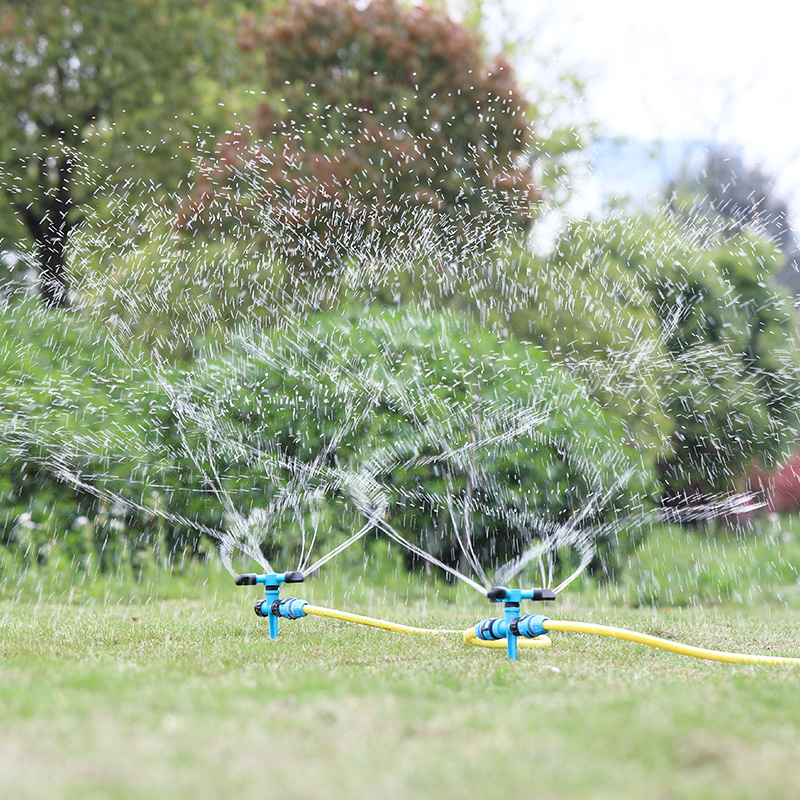喷头360度自动旋转喷水灌溉浇花园艺园林农用地埋旋转喷头