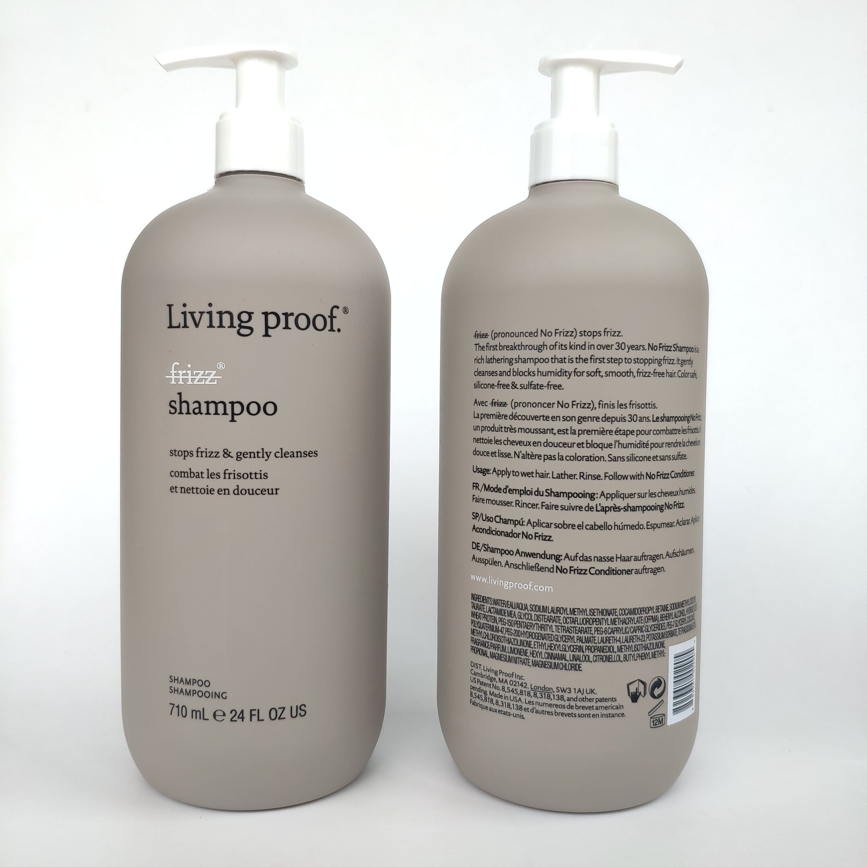 livingproofnofrizz顺柔滋养毛躁洗发水护发素236ml洗发水