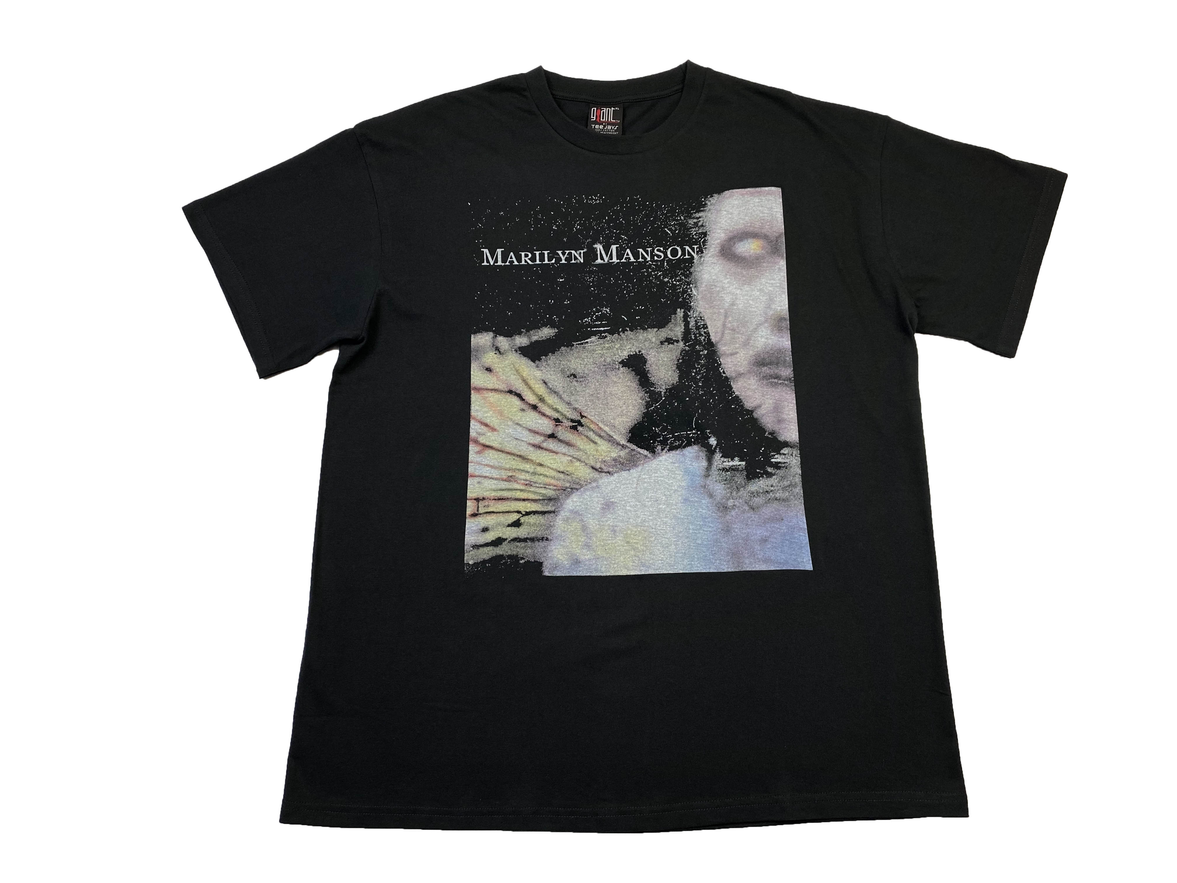 现货/ vintage 做旧复古曼森短袖 非fog fear of god