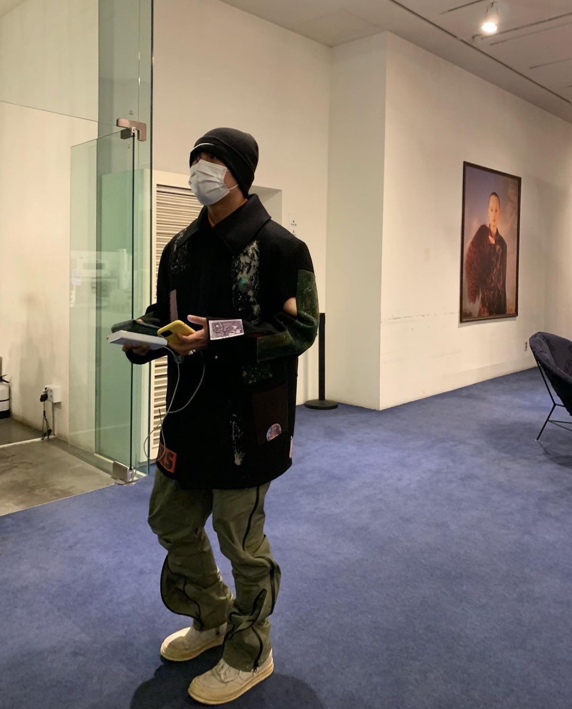 Far.ARCHIVE 21SS尼龙侧边压胶拉链拼接高街立体机能长裤wook同款